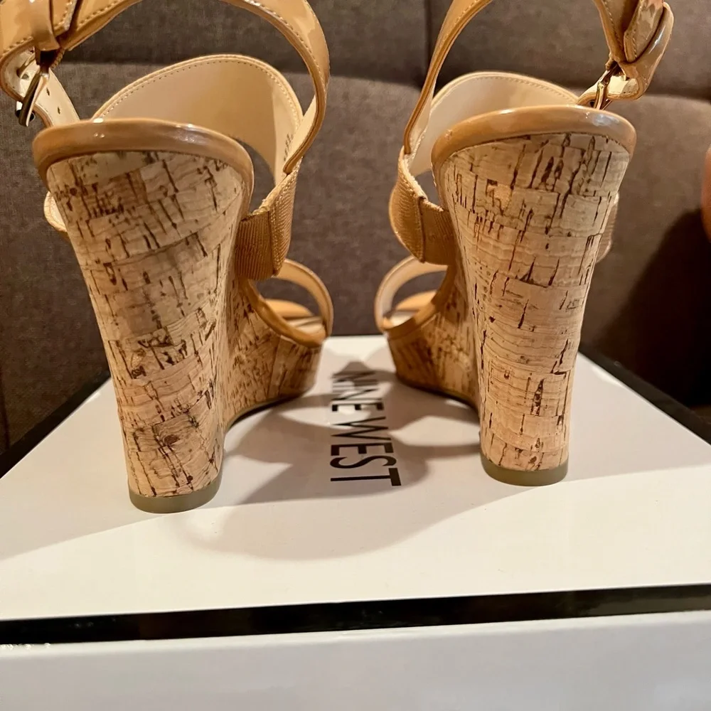 Nine West Cork Wedges - Picture 11 of 16
